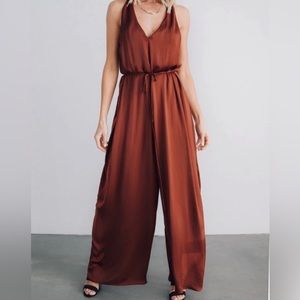 Baltic Born Lincoln Satin Jumpsuit